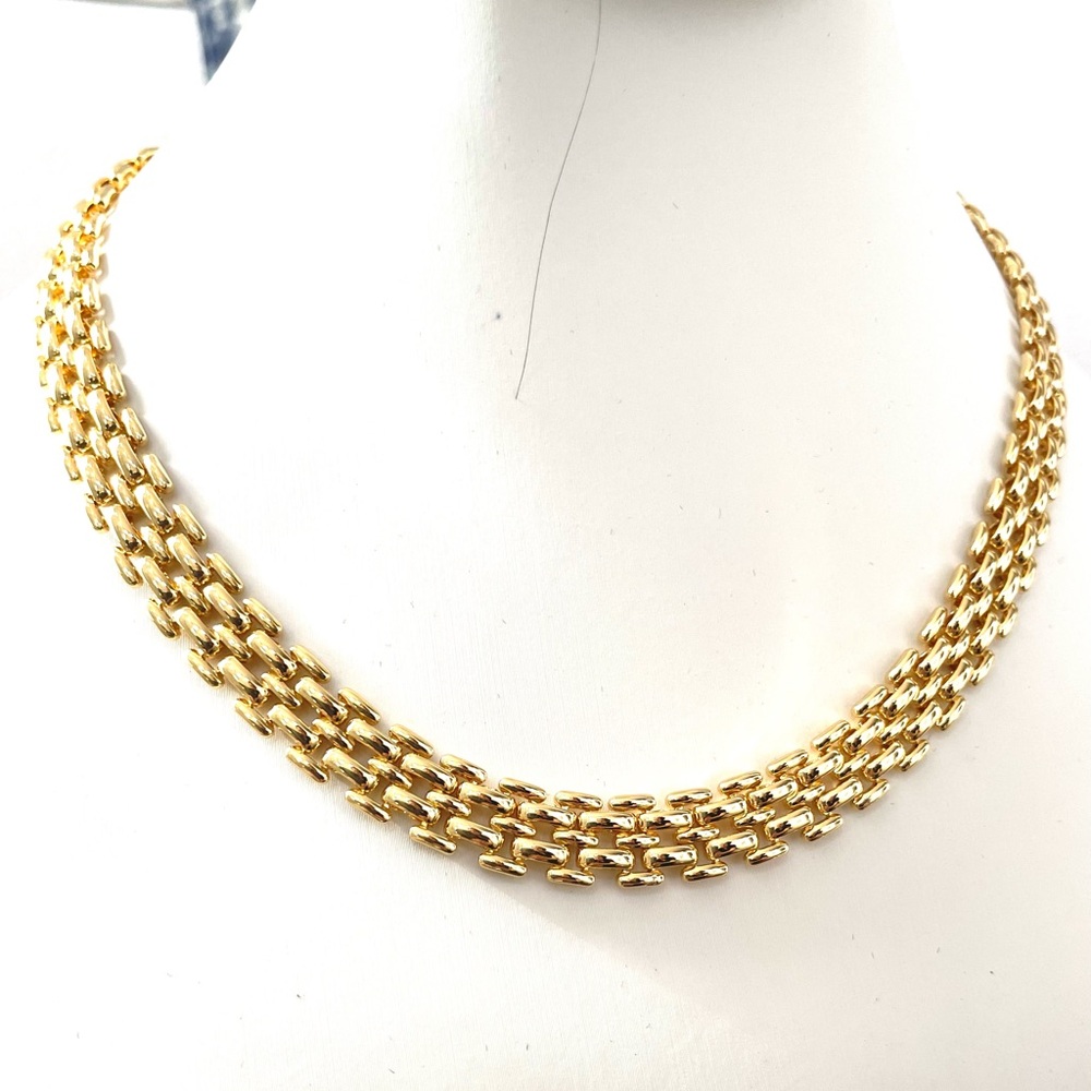 14k Gold Filled Panther Necklace
